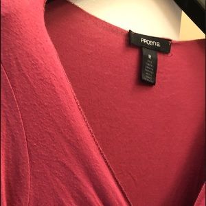 Shirt with silver ornament